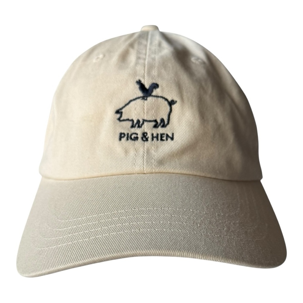 Pig & Hen StrapBack Hat, Beige Unisex Dutch